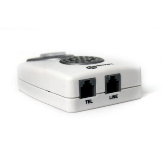 Campainha Geemarc CL11 Universal Branca com sinal luminoso e cabo RJ11