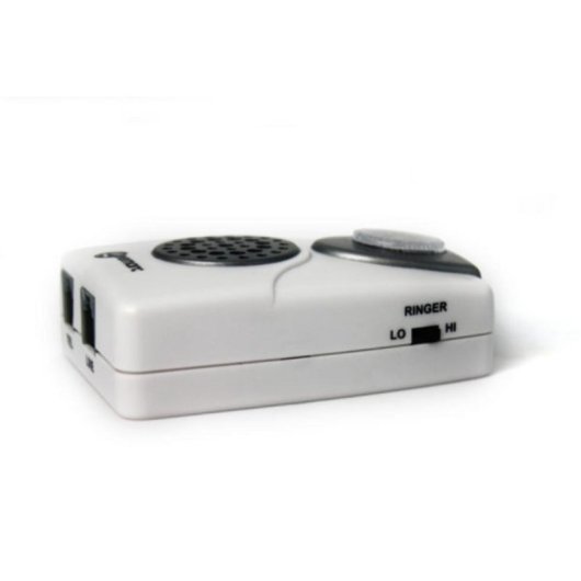 Campainha Geemarc CL11 Universal Branca com sinal luminoso e cabo RJ11