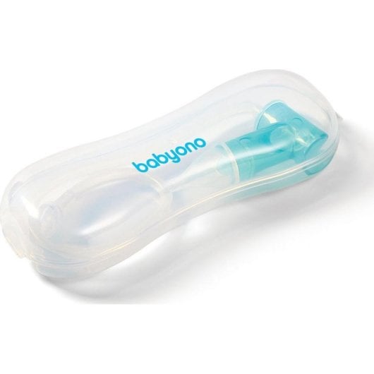 Aspiratore nasale manuale Babyono 485 Blu Trasparente