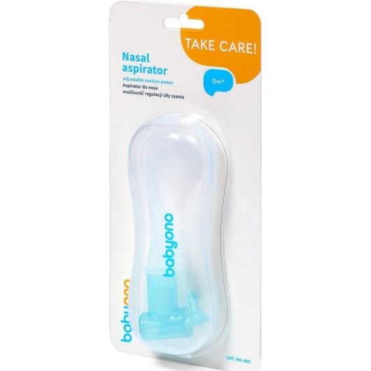 Aspiratore nasale manuale Babyono 485 Blu Trasparente