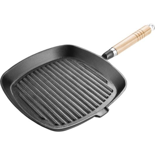 Sartén Parrilla Lamart LT1063 24 cm Hierro Fundido Inducción Gas Cerámico