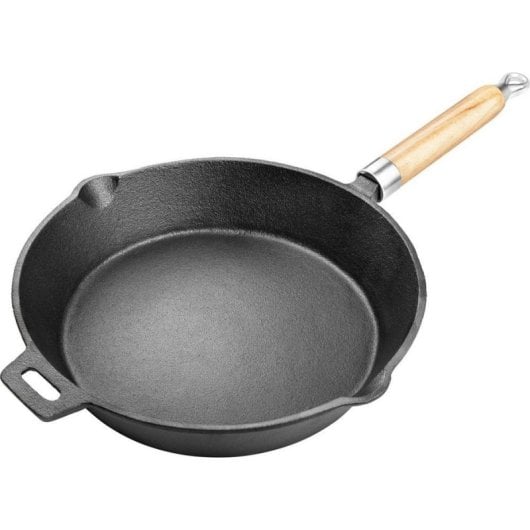 Sartén Parrilla Lamart LT1063 24 cm Hierro Fundido Inducción Gas Cerámico