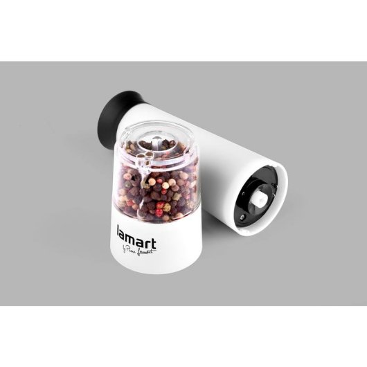 Molinillo de especias Lamart LT7011 Blanco Acrílico AAA 60 mm
