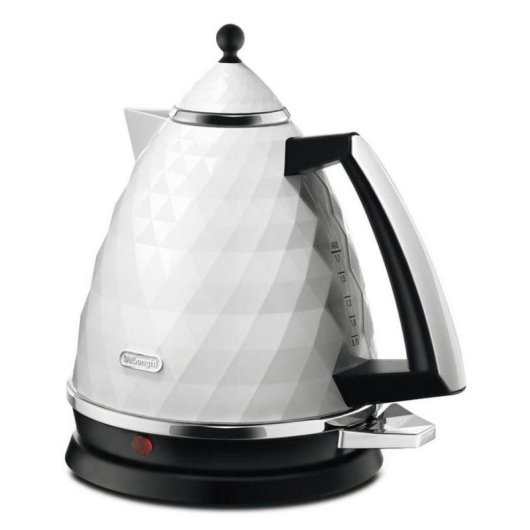 Bouilloire électrique DeLonghi Brillante KBJ 2001.W 1,7 L 2000 W Blanc