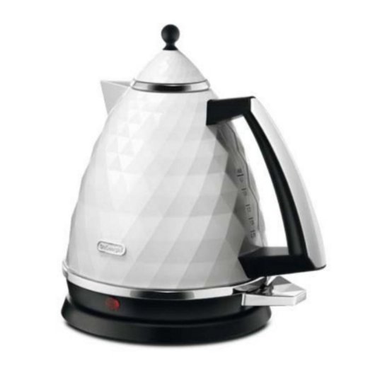 Bouilloire électrique DeLonghi Brillante KBJ 2001.W 1,7 L 2000 W Blanc