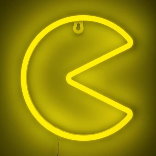 Lampada da Parete LED Pac-Man Paladone PP12624PMVN Bianco