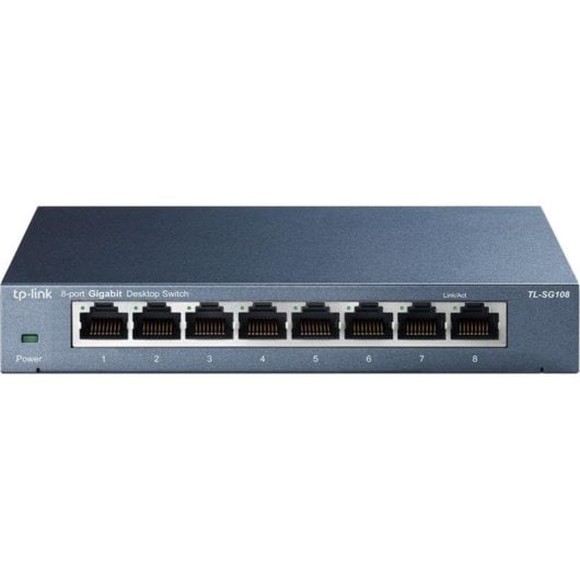 Switch TP-Link TL-SG108 8 Porte Gigabit Ethernet Non Gestito
