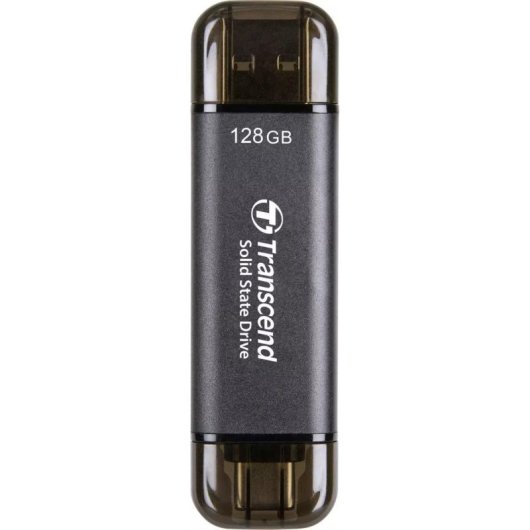 Disque Dur Transcend ESD310 2 To SSD USB 3.2 Gen 1 1050 Mo/s Argent