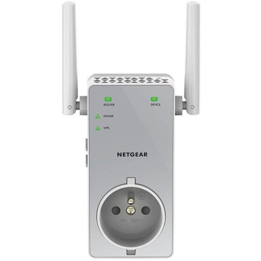 WiFi Extenseur Netgear EX3800 Dual Band 750 Mbps avec prise intégrée