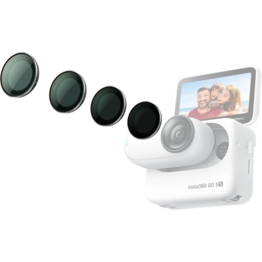 Filtro de lente Insta360 GO 3S ND 20,7 mm 4 unidades