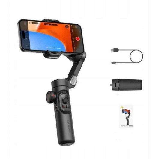 Gimbal Hohem Smart XE Estabilizador 3-Osi para Smartphone Negro