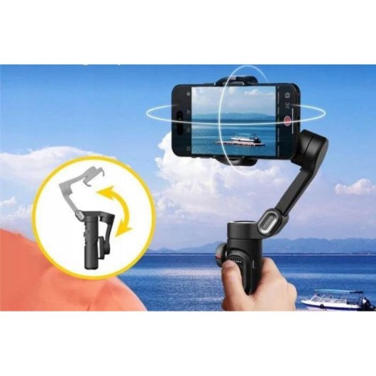 Gimbal Hohem Smart XE Estabilizador 3-Osi para Smartphone Negro