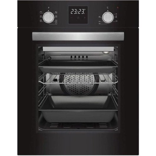 Forno Compatto da Incasso MPM 45-BO-20 Pulizia Manuale 51L 45cm A Grill Nero