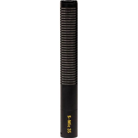 Micrófono Deity S-Mic 3S XLR supercardioide ultraligero resistente