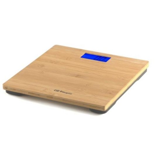 Báscula Digital Apple Hasta 180 kg Apagado Automático Pantalla LCD Indicador Sobrepeso