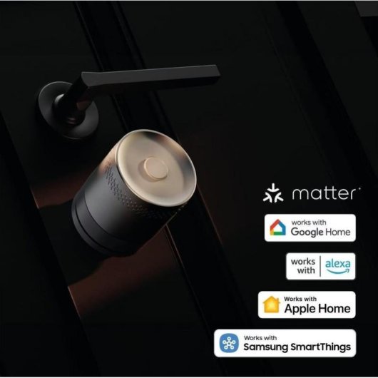 Cerradura inteligente Yale Linus Smart Lock L2 Lite Bluetooth Apertura con Código pin y App Compatible con Matter