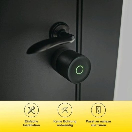 Cerradura inteligente Yale Linus Smart Lock L2 Lite Bluetooth Apertura con Código pin y App Compatible con Matter