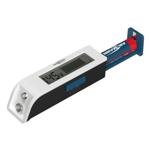 Medidor de energia e bateria Ansmann 1900-0110 LCD