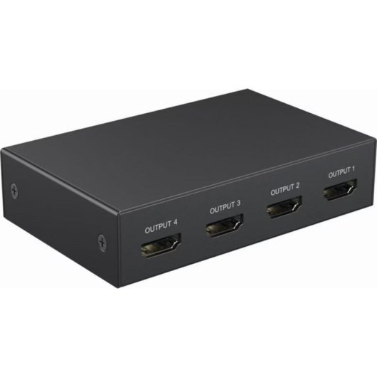 Conmutador HDMI Cablexpert DSP-HDMI4K-4P-01 4 salidas 30 Hz