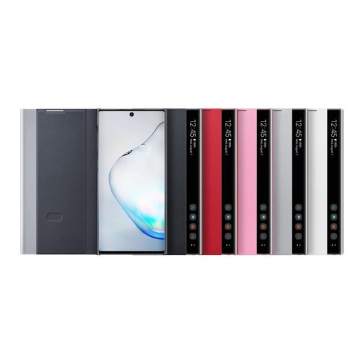 Funda para móvil Samsung EF-ZN970 Folio Negra Antirrayaduras para Galaxy Note10