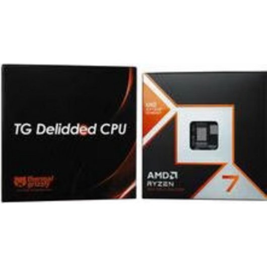 Processeur Thermal Grizzly Ryzen 8 Cœurs 64-bit Graphiques intégrés Direct-Die