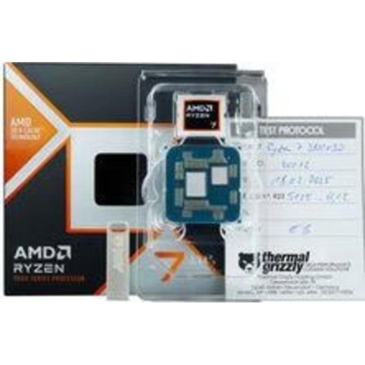 Processeur Thermal Grizzly Ryzen 8 Cœurs 64-bit Graphiques intégrés Direct-Die