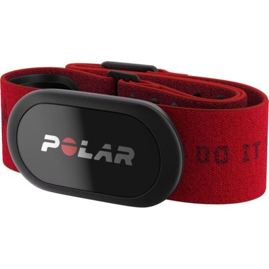 Monitor de ritmo cardíaco Polar H10 Bluetooth ANT+ Rojo Correa ajustable 400 h batería