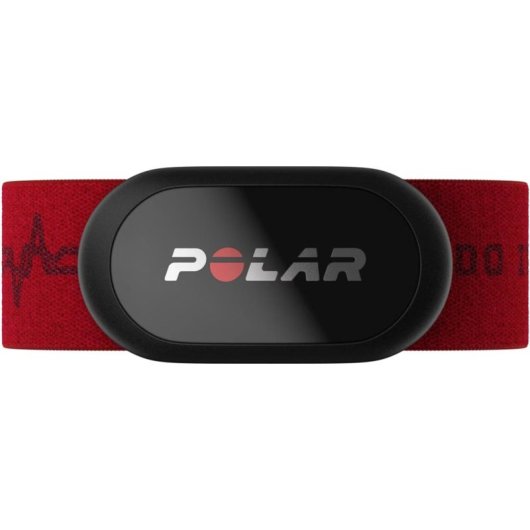 Monitor de ritmo cardíaco Polar H10 Bluetooth ANT+ Rojo Correa ajustable 400 h batería