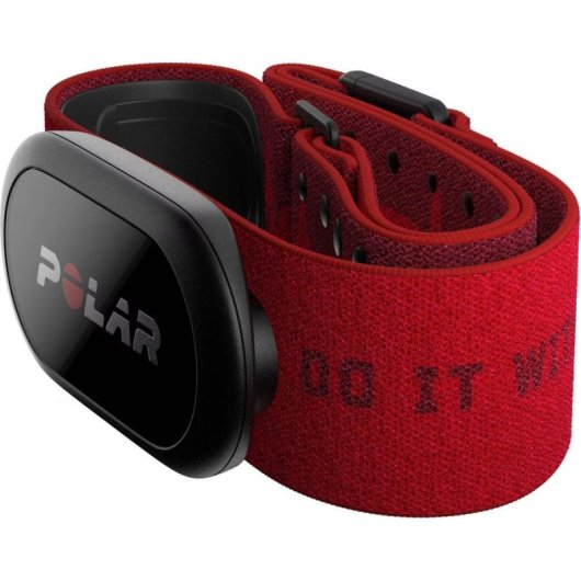 Monitor de ritmo cardíaco Polar H10 Bluetooth ANT+ Rojo Correa ajustable 400 h batería