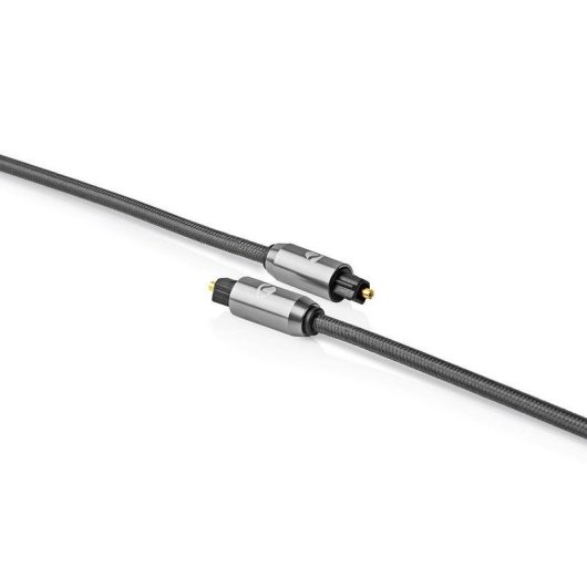 Digitales Optisches Audiokabel Nedis Toslink 3 Meter Grau