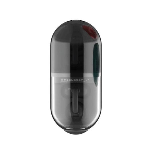 Auricolari Moondrop Pill Bluetooth 6.0 Wireless Gaming, microfono e IPX4, neri