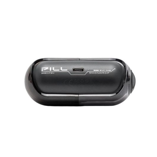 Auricolari Moondrop Pill Bluetooth 6.0 Wireless Gaming, microfono e IPX4, neri