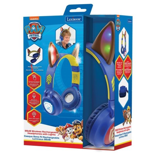 Auricolari Lexibook Paw Patrol HPBT015PA wireless e cablati Bluetooth multicolore