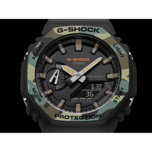 Casio G-Shock GA-2100SU-1A 45,4mm Camuflaje Unisex Resistente al Agua