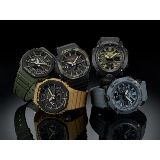 Casio G-Shock GA-2100SU-1A 45,4mm Camuflaje Unisex Resistente al Agua