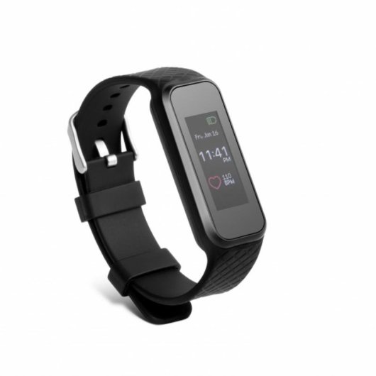 Pulseira de Atividade Technaxx TX-81 Bluetooth 4.0 TFT Preto 5 dias Monitor Cardíaco