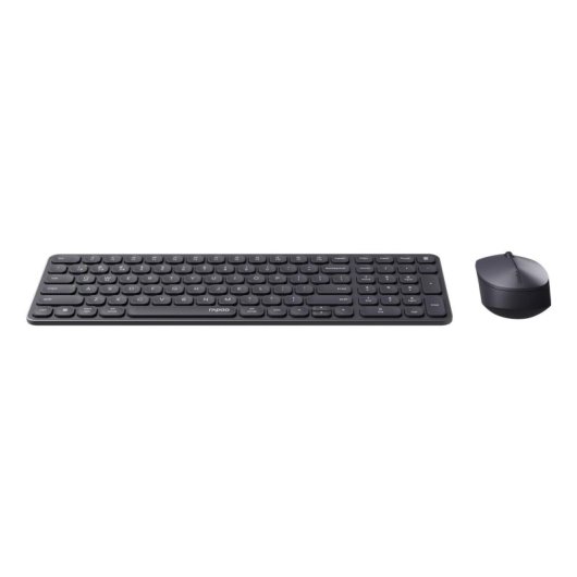 Tastiera Rapoo 9710M wireless QWERTZ con mouse incluso e connettività duale