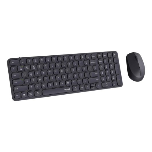 Tastiera Rapoo 9710M wireless QWERTZ con mouse incluso e connettività duale