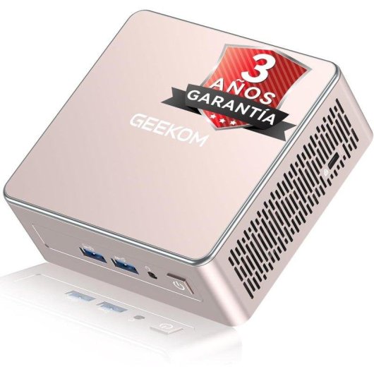 Mini PC GEEKOM A5 AMD Ryzen 5 7530U/16GB/512GB SSD/Radeon Vega 7/Windows 11 Pro/Ampliable