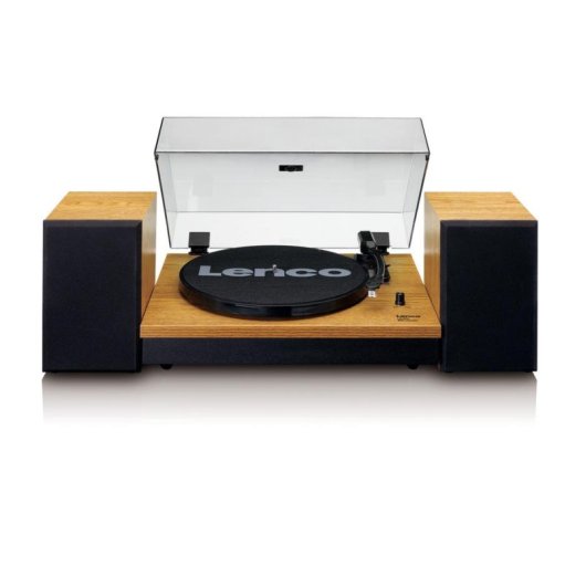 Plattenspieler Lenco LS-300 Bluetooth Schwarz MDF 33/45 U/min