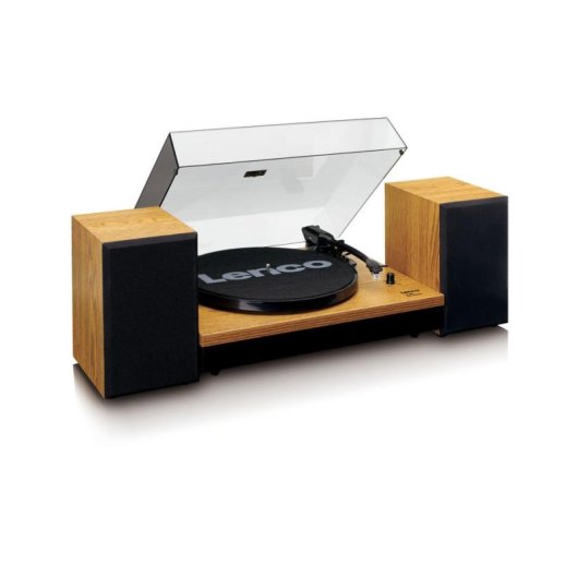 Plattenspieler Lenco LS-300 Bluetooth Schwarz MDF 33/45 U/min