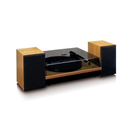 Plattenspieler Lenco LS-300 Bluetooth Schwarz MDF 33/45 U/min