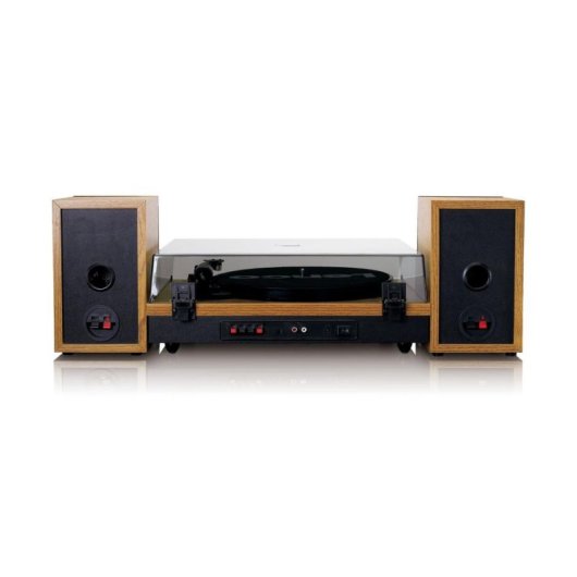 Plattenspieler Lenco LS-300 Bluetooth Schwarz MDF 33/45 U/min