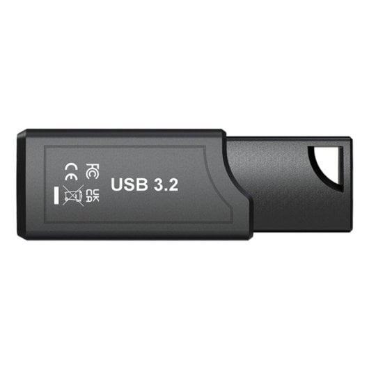 Unidad flash USB PNY Pro Elite V3 256 GB USB 3.2 Gen 2 1000 MB/s negra deslizante