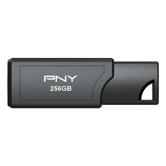 Unidad flash USB PNY Pro Elite V3 256 GB USB 3.2 Gen 2 1000 MB/s negra deslizante