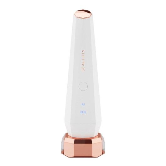 Masajeador Facial Beautifly Lumix Pro Mesoterapia Sin Agujas Radiofrecuencia Fototerapia Recargable Blanco