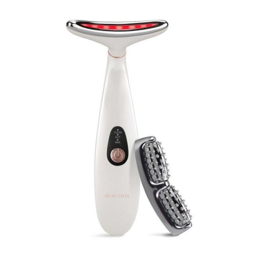 Massaggiatore Faciale Beautifly LumaLift Pro Bianco Anti-Invecchiamento Ricaricabile
