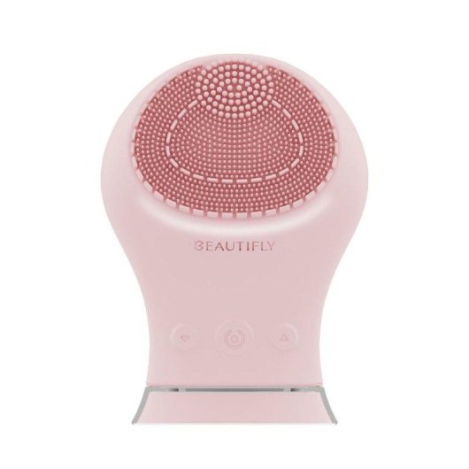 Cepillo Limpiador Facial Sónico Beautifly Fresh Pink Rosa