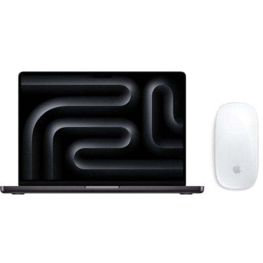 Apple MacBook Pro 14" Apple M5 Pro 15 núcleos 24GB 1TB SSD GPU 16 núcleos macOS Negro Espacial + Magic Mouse Superficie Multi‑Touch Blanca