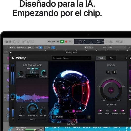 Apple MacBook Pro 14" Apple M5 Pro 15 núcleos 24GB 1TB SSD GPU 16 núcleos macOS Negro Espacial + Magic Mouse Superficie Multi‑Touch Blanca